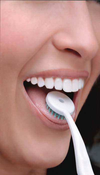 TUNG Brush with Free Sample Gel - 4 Pack - Tongue Cleaner (Colors Vary)